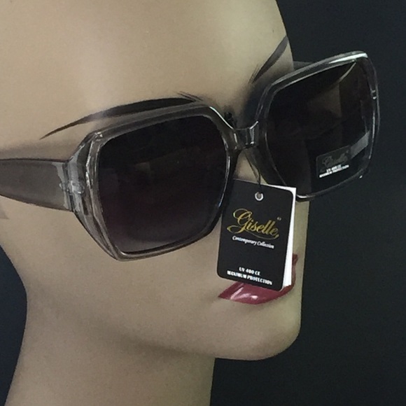 Giselle Oversized Trendy Sunglasses - Picture 2 of 4